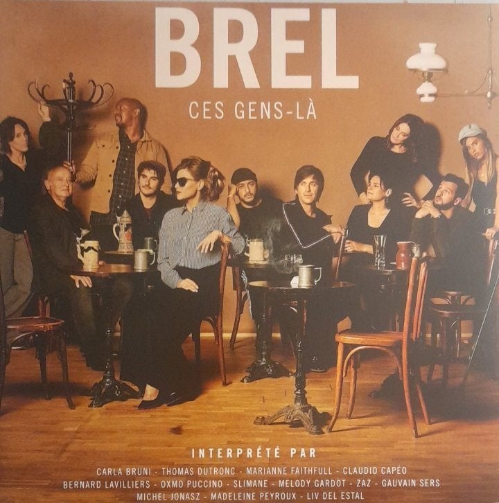 BREL CES GENS LA 2019, Beschermende buitenhoes, Ophalen of Verzenden, Zo goed als nieuw, Dubbel-LP