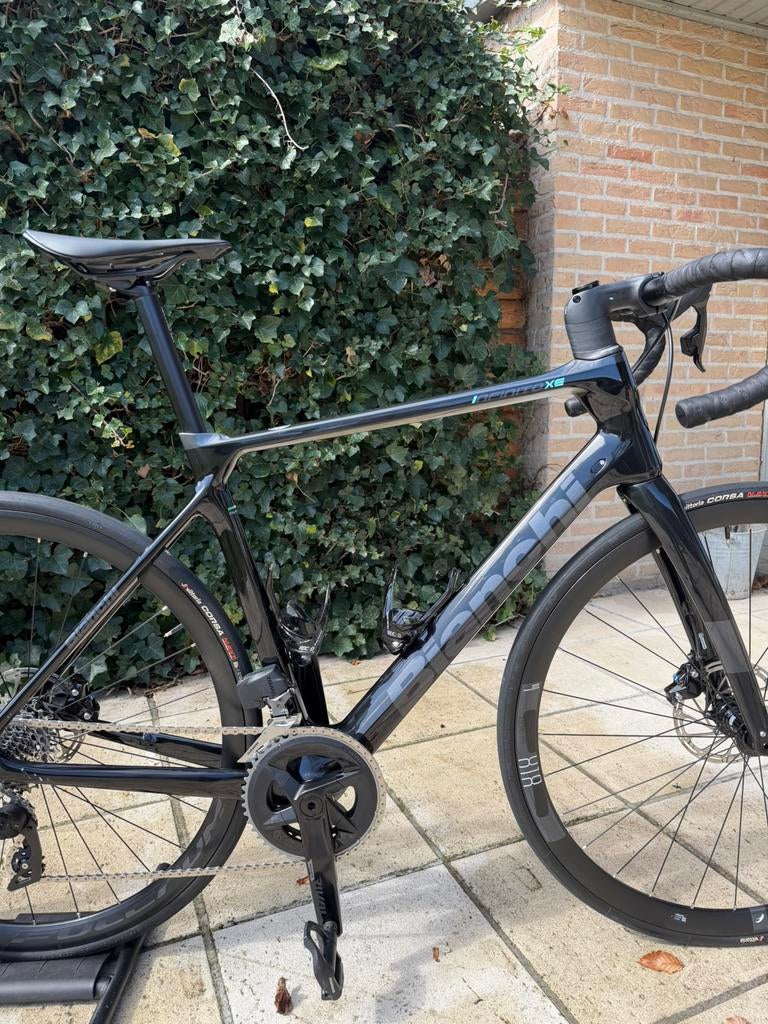 Bianchi Infinito XE SRAM Rival Etap 12SP Zwart Maat 54, Fietsen en Brommers, 28 inch, Carbon, Heren, Zo goed als nieuw