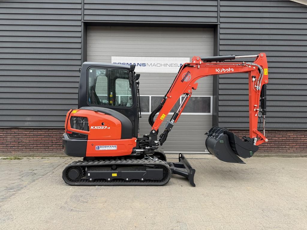 Kubota KX037 HI AIRCO minigraver NIEUW €760 LEASE, Articles professionnels, Kubota Hol, Kbt_g.eu_market_surveillance@kubota.com