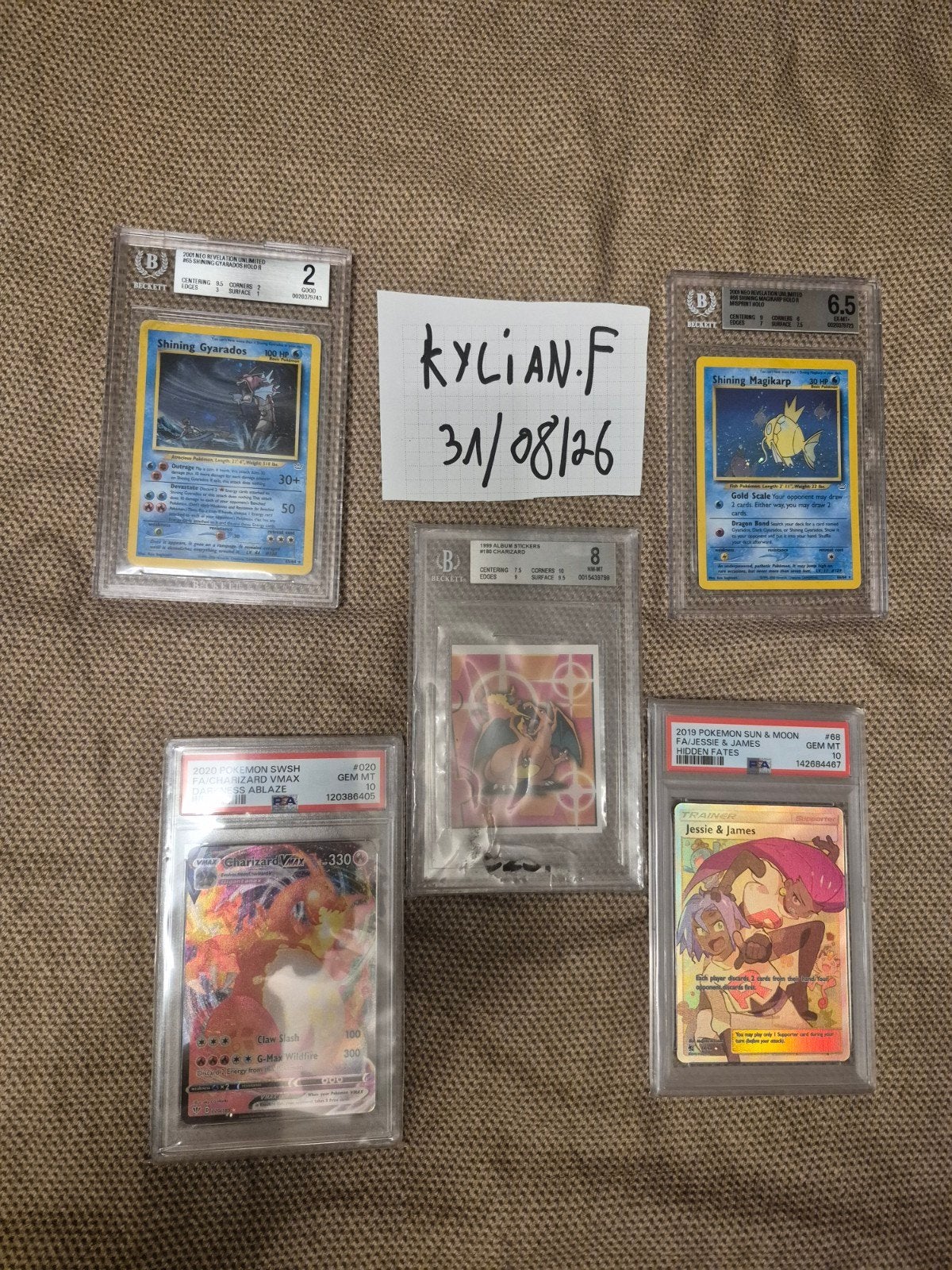pokemon slabs, Enlèvement ou Envoi