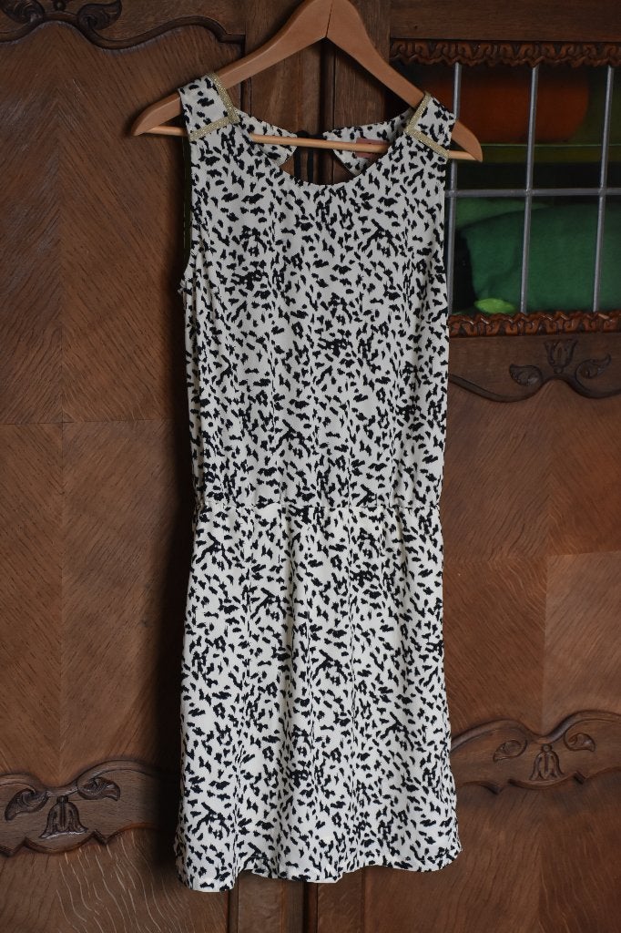 Robe courte T36, Kleding | Dames, Ophalen, Wit, Zo goed als nieuw, Maat 36 (S)