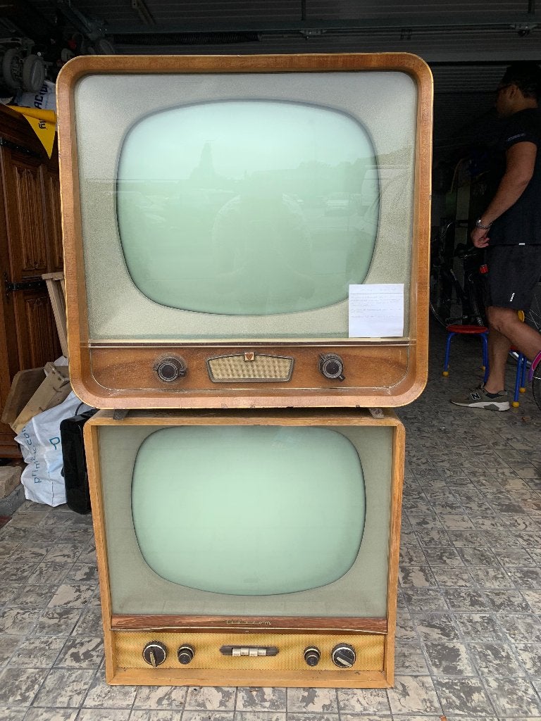 Oude tv’s 2 stuks te koop, Ophalen, Gebruikt