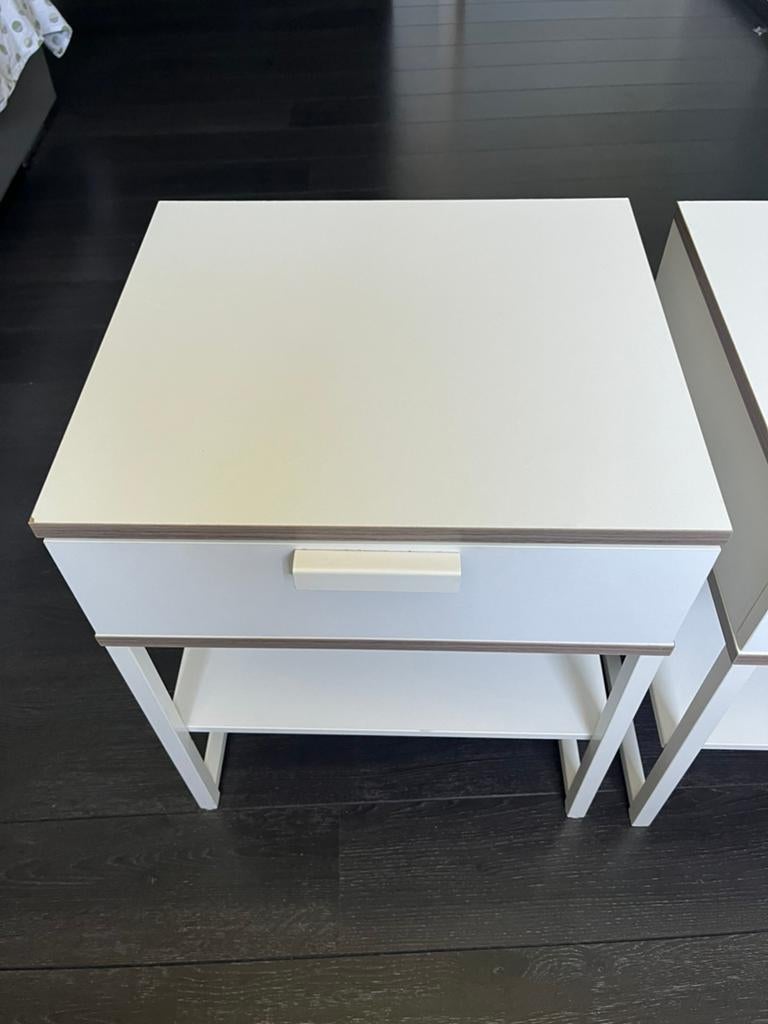 IKEA TRYSIL Bedside Tables 2x, Maison & Meubles, Enlèvement, Utilisé