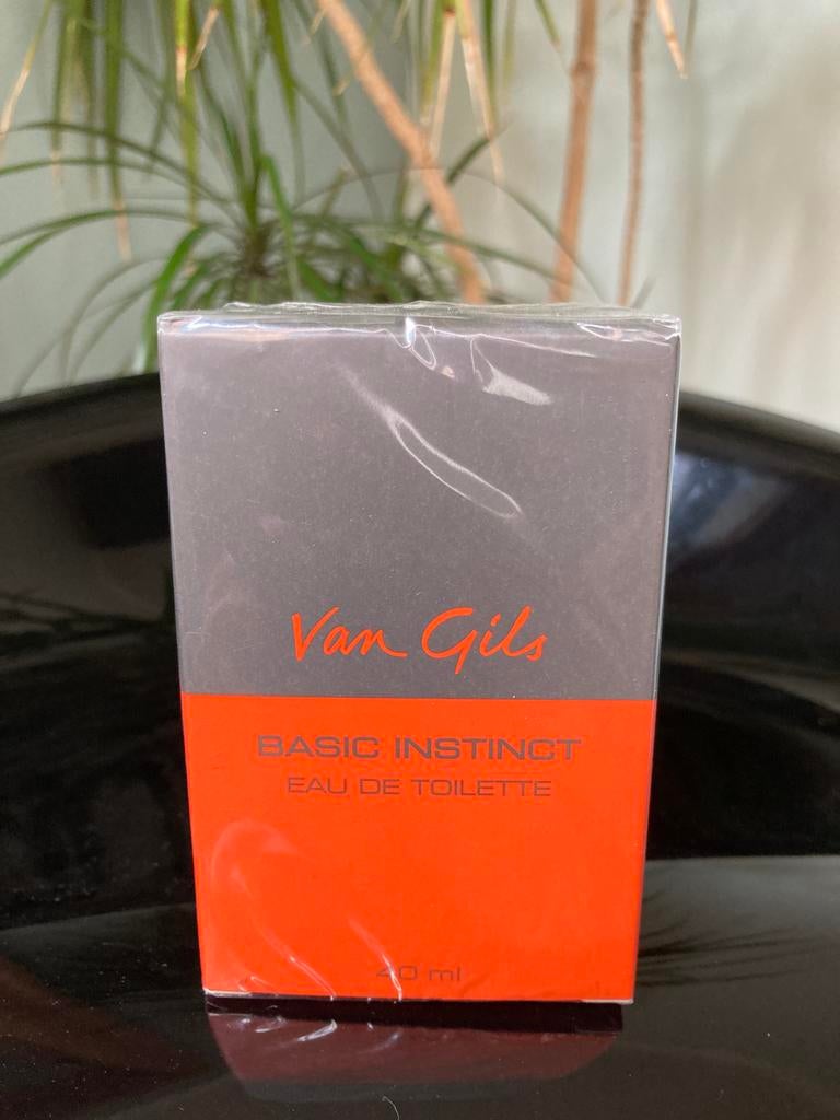 Basic Instict Van Gils EDT 40ml parfum heren, Verzamelen, Parfumverzamelingen, Ophalen, Nieuw, Parfumfles, Gevuld