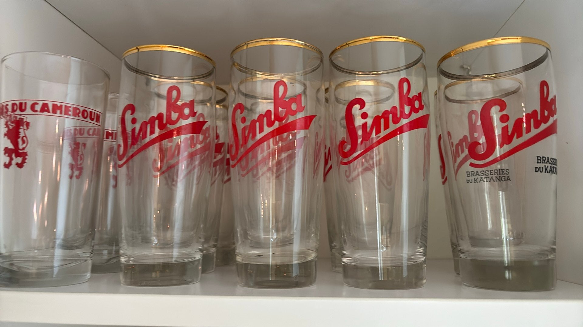 Verres a biere, Collections, Enlèvement, Utilisé