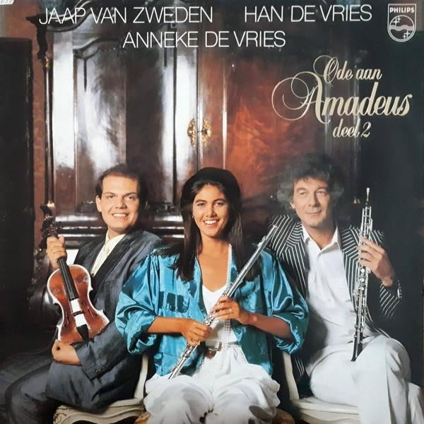 JAAP VAN ZWEDEN HAN DE VRIES ANNEKE DE VRIES, CD & DVD, Vinyles | Classique, Enlèvement ou Envoi, Comme neuf, 12 pouces, Musique de chambre