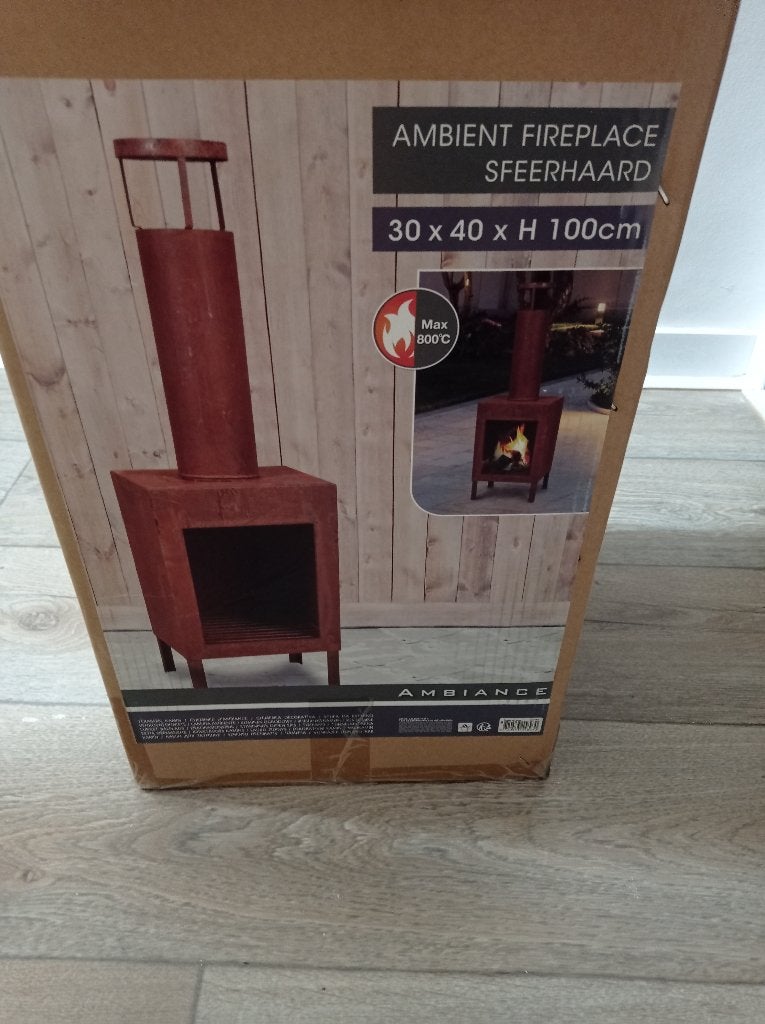 sfeerhaard voor buiten, Huis en Inrichting, Ophalen, Nieuw, Vrijstaande haard, Overige soorten