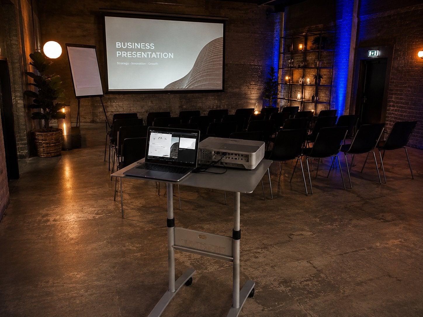 Projectortafel laptoptafel dj-stand, Enlèvement, Comme neuf