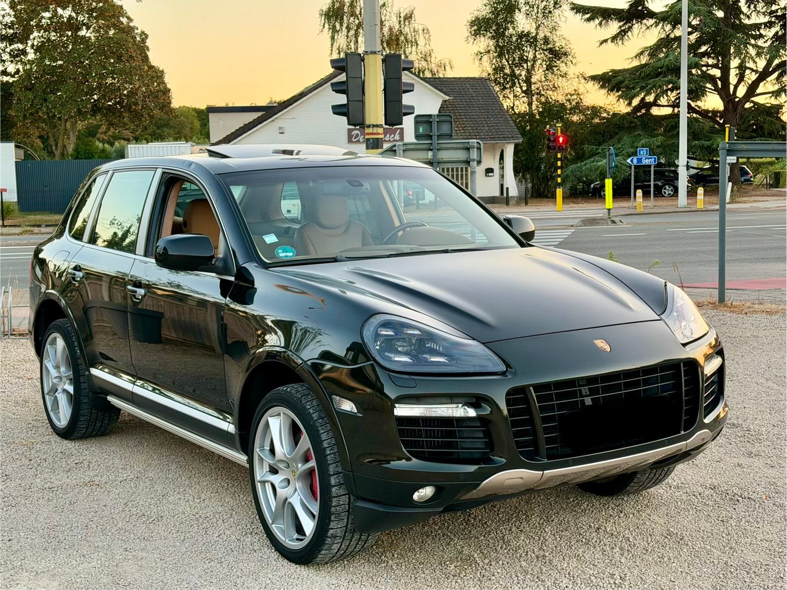 Porsche Cayenne Turbo 4.8 V8 Lichte Vracht 500pk Tax 150€, Autos, Cayenne, Achat, Entretenue par le concessionnaire, 5 portes