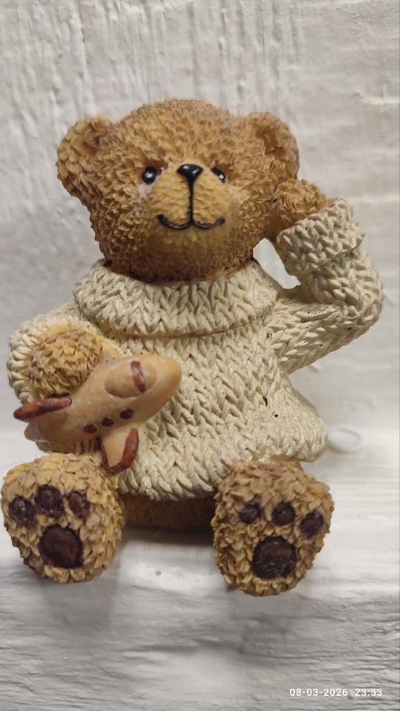 Ours en résine, Collections, Ours & Peluches, Enlèvement ou Envoi, Comme neuf, Statue, Autres marques