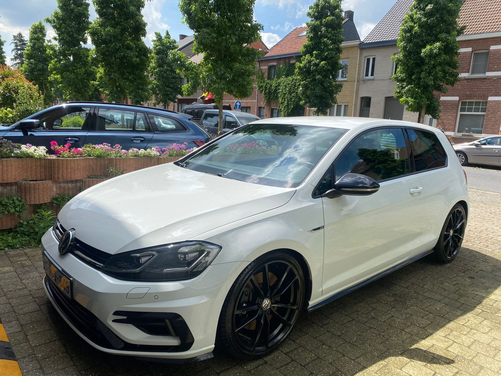 VW Golf R 2017 weinig kilometers, Autos, Cuir, Euro 5, Achat, 170 g/km