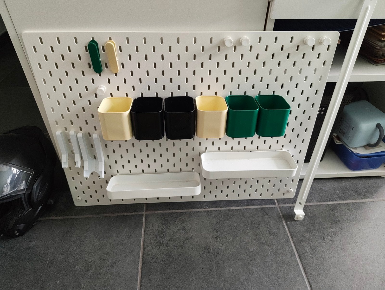 ikea skadis met accessoires, Enlèvement