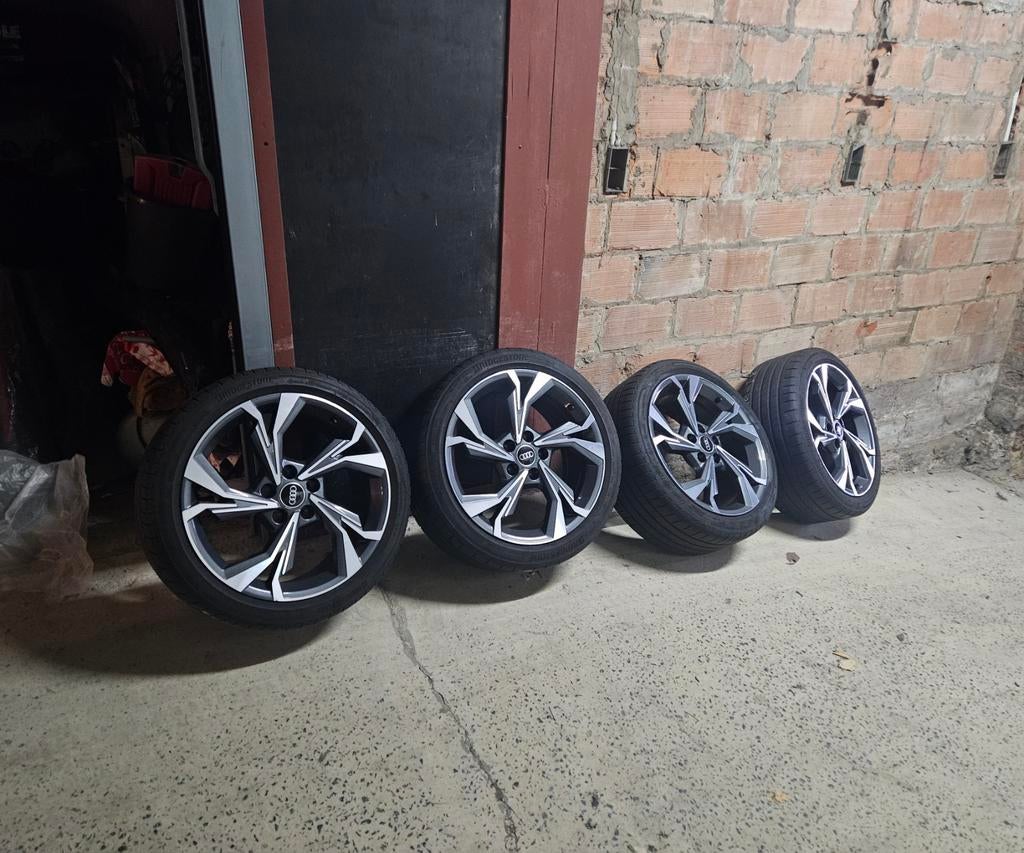 Jantes origine Audi de 18 pouces avec pneus de 7 mm, Autos : Pièces & Accessoires, 18 pouces, Jante(s)