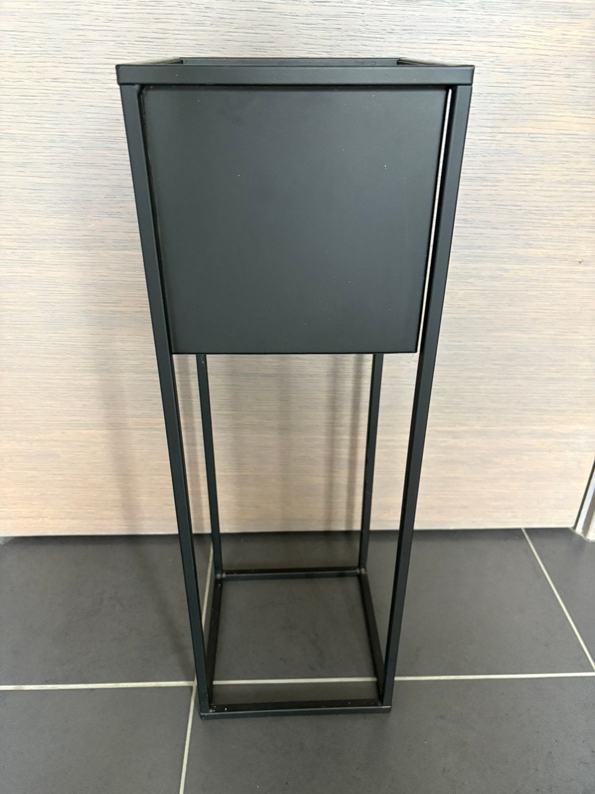 Plantenstaander zwart, Ophalen, Gebruikt, Minder dan 60 cm, Vierkant