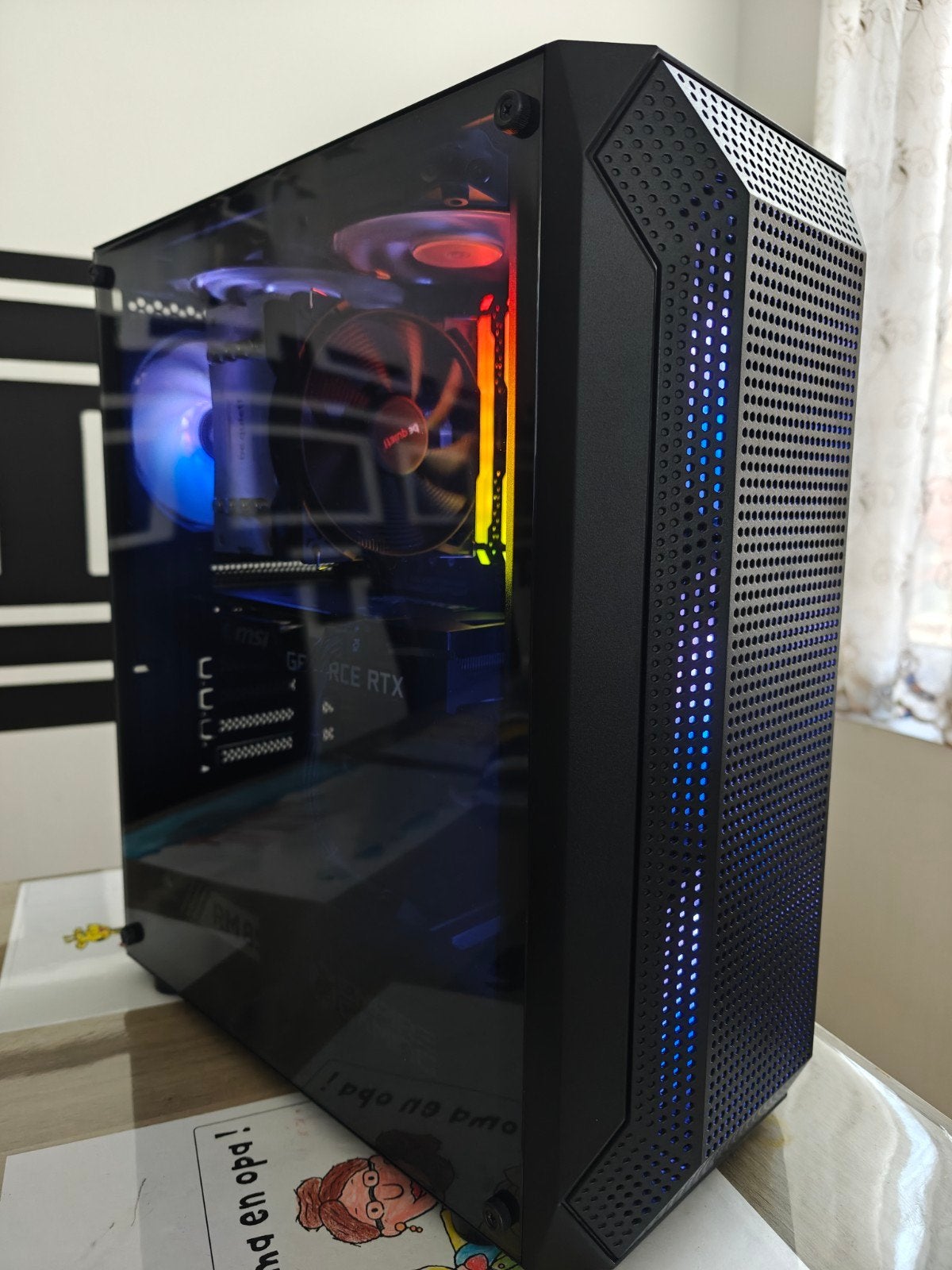 PC de jeu i7 9700k MSI RTX 3060ti 2 To SSD NVME, Comme neuf, Gaming, SSD, Intel Core i7