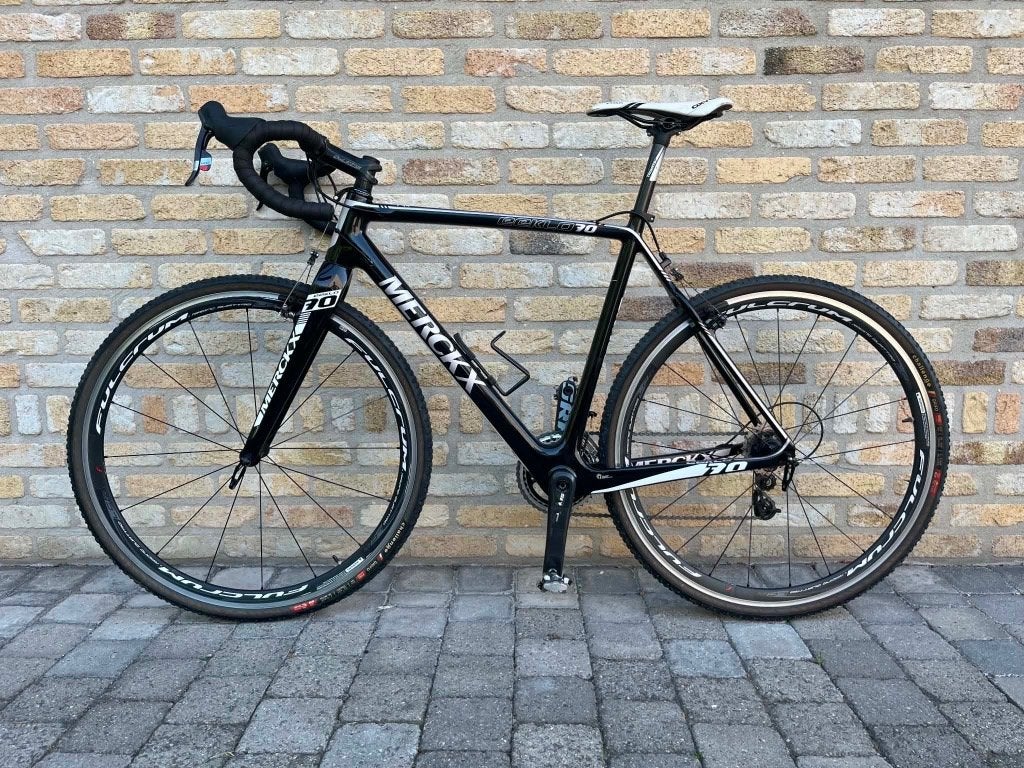 Crossfiets Eddy Merckx Eeklo 70 Carbon, Autres marques, Frein sur jante, Comme neuf, Enlèvement