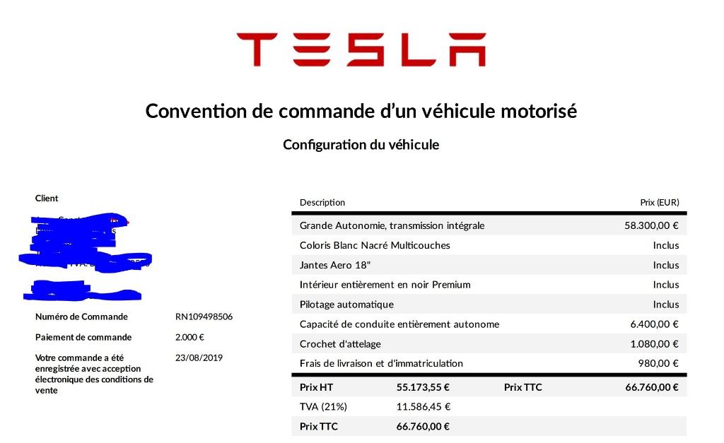 Vente Tesla Model 3 Long Range, dual motor + attelage, Auto's, Tesla, Elektrisch, Particulier, Te koop, Parkeercamera