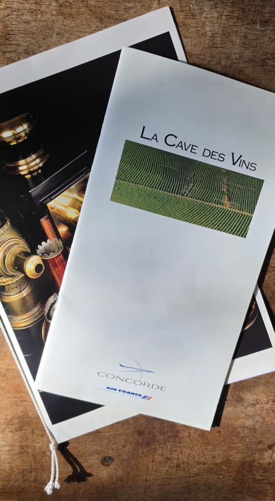 Concorde Air France, vol NY/Paris '93. Menu + Carte vins, Verzamelen, Ophalen of Verzenden, Gebruikt, Boek of Tijdschrift