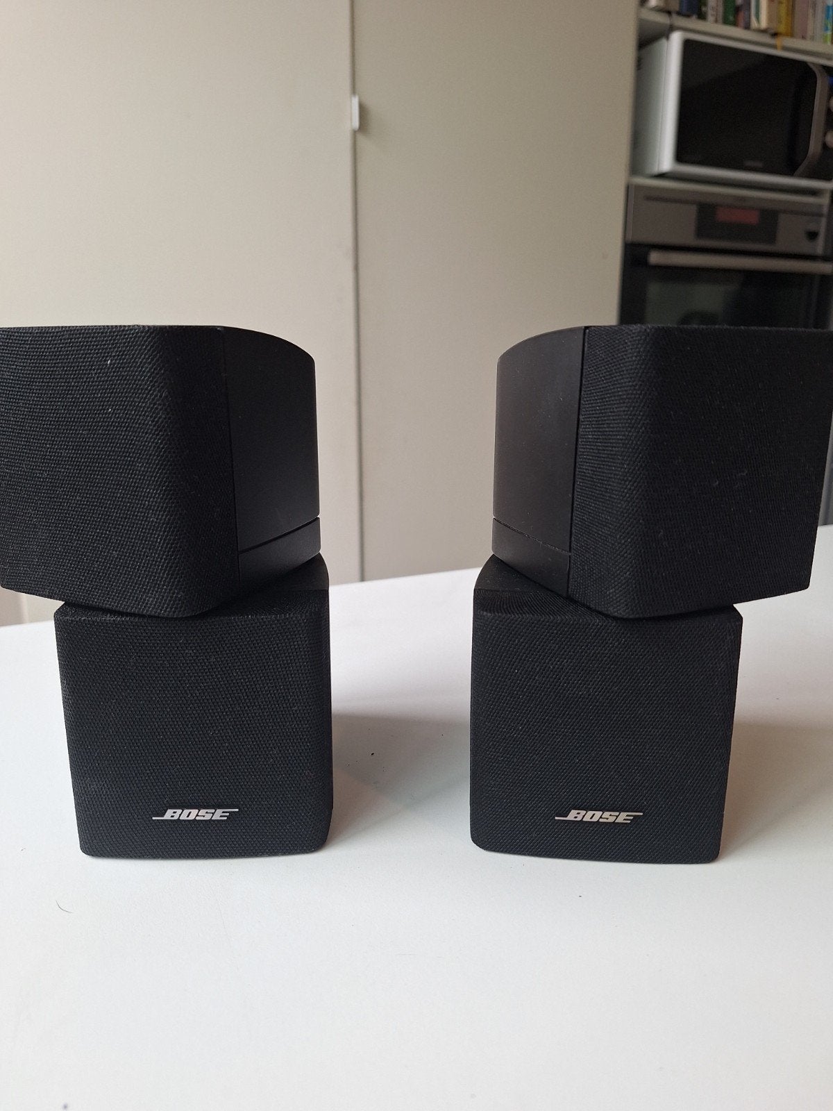 Bose Acoustimass Double Cube Speakers (Set van 2) – Zwart, Ophalen of Verzenden, Bose
