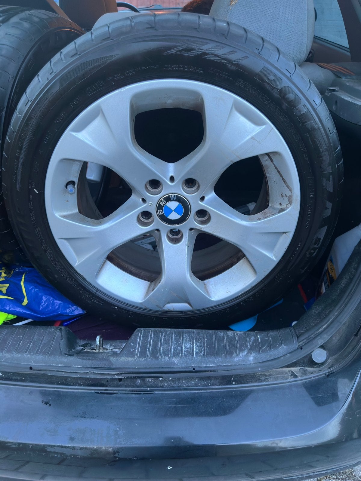 Bmw x1 banden en velgen, Ophalen, Zo goed als nieuw