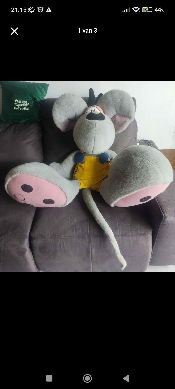 Diddl knuffel, Enlèvement, Utilisé