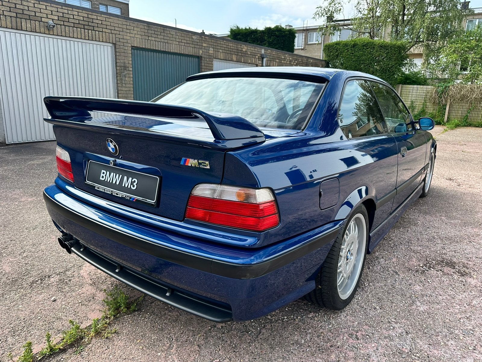 Bmw M3 E36 3.0 Oltimer 1996 avusblauw supersprint, Auto's, Blauw, Leder, Handgeschakeld, Particulier