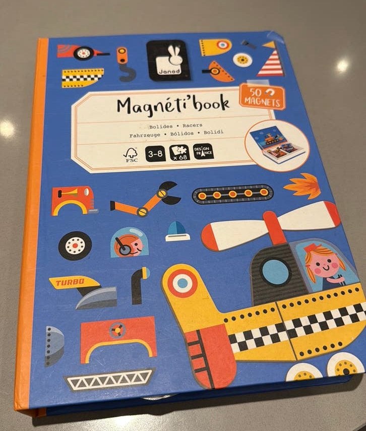 Magnéti'book - 3 stuks, Kinderen en Baby's, Speelgoed | Kinderpuzzels, Ophalen, 10 tot 50 stukjes, Gebruikt