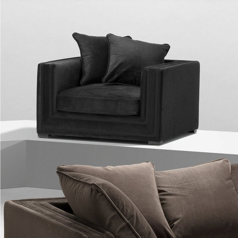 ZGAN Eichholtz Chair Menorca Fauteuil Armstoel hoge korting, Ophalen, Eenpersoons, 100 tot 125 cm, Zo goed als nieuw