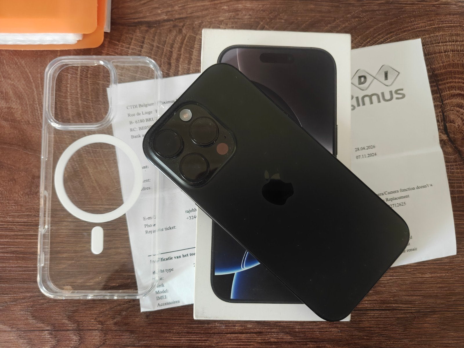 İphone 16pro 128 Go tout neuf, Enlèvement ou Envoi