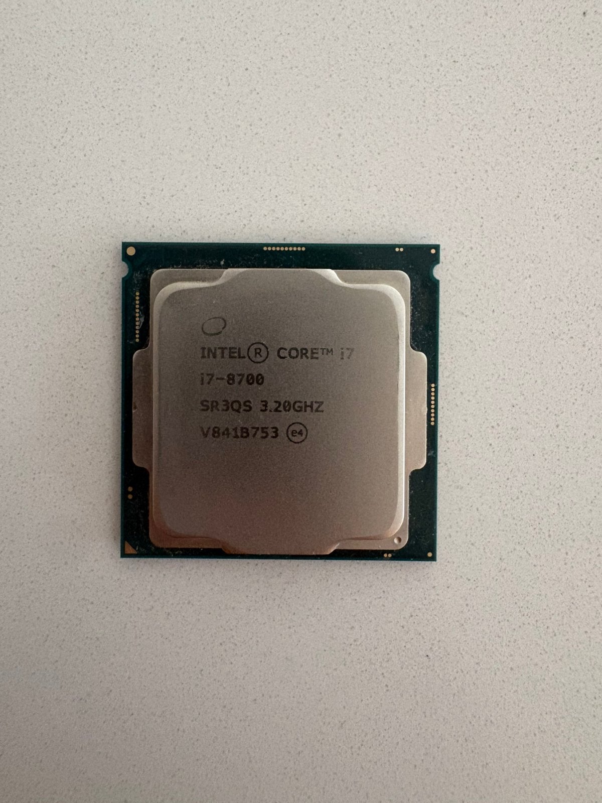 Intel I7-8700 3.20GHZ, Enlèvement, Utilisé, 3 à 4 Ghz