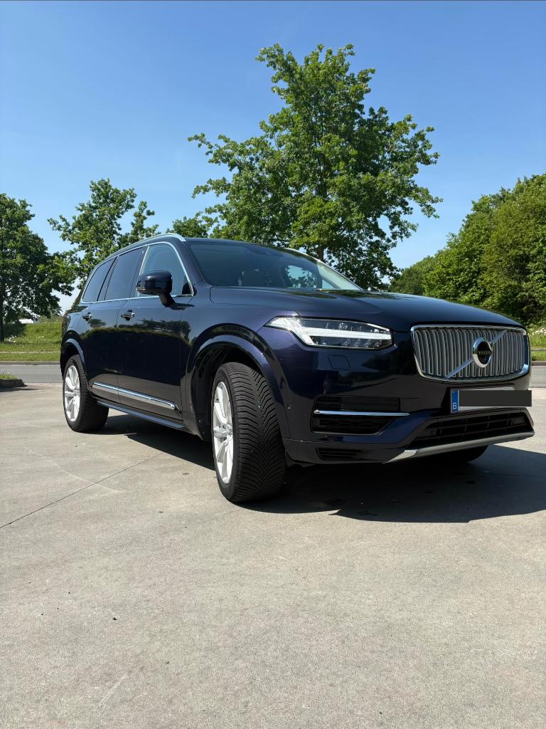 Volvo XC90 Full option, 4 cilinders, Blauw, Bluetooth, 7 zetels