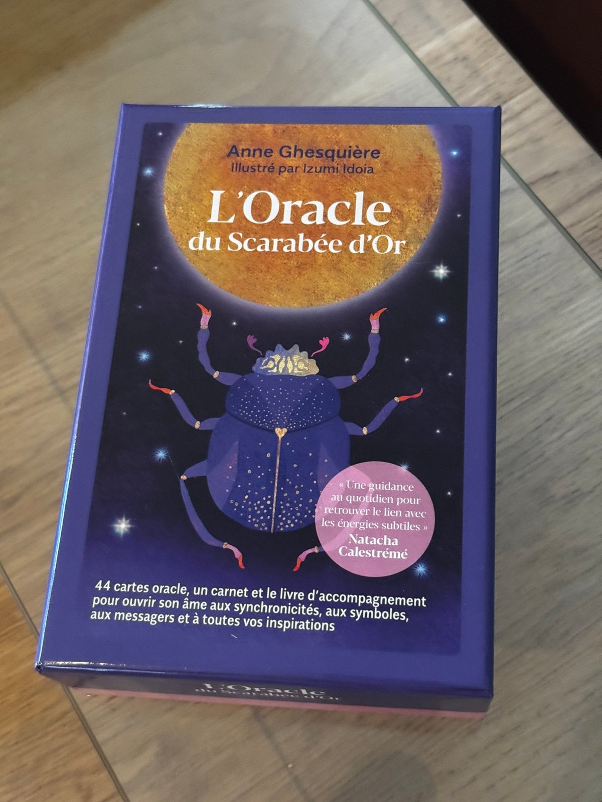 L’Oracle du Scarabée d’Or – Anne Ghesquière – Comme neuf, Enlèvement ou Envoi, Comme neuf