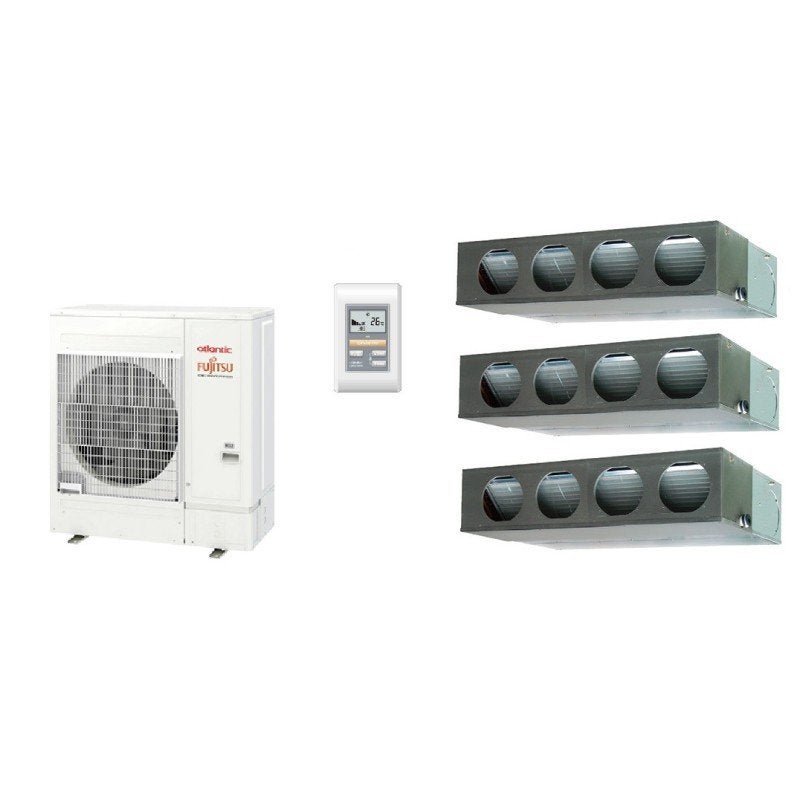 Kit Triple-Split Fujitsu 14.0 kW (AOYG54KBTB + 3x ARXG30KMLA, Enlèvement, Neuf