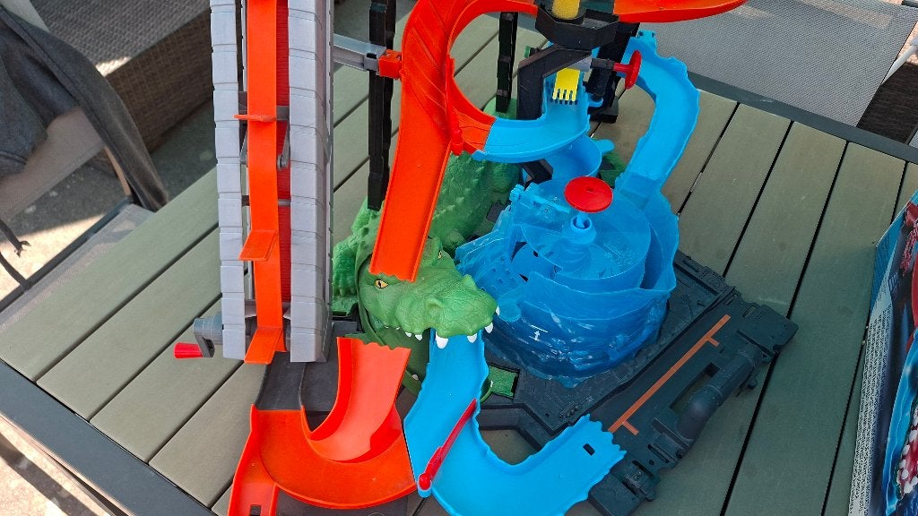 Carwash de Hot Wheels pour enfant, Enlèvement, Comme neuf, Circuit, Hot Wheels