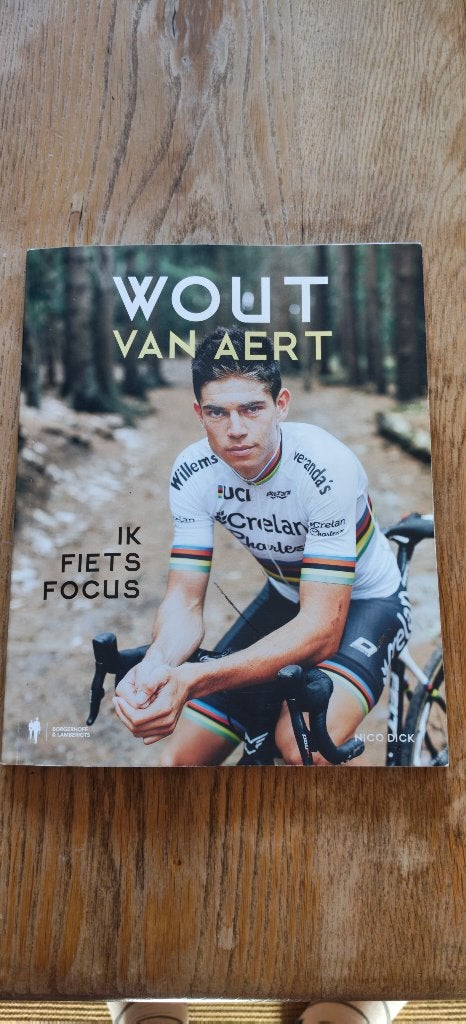 Wout van Aert : boek - ik fiets focus, Ophalen of Verzenden, Zo goed als nieuw, Overige typen