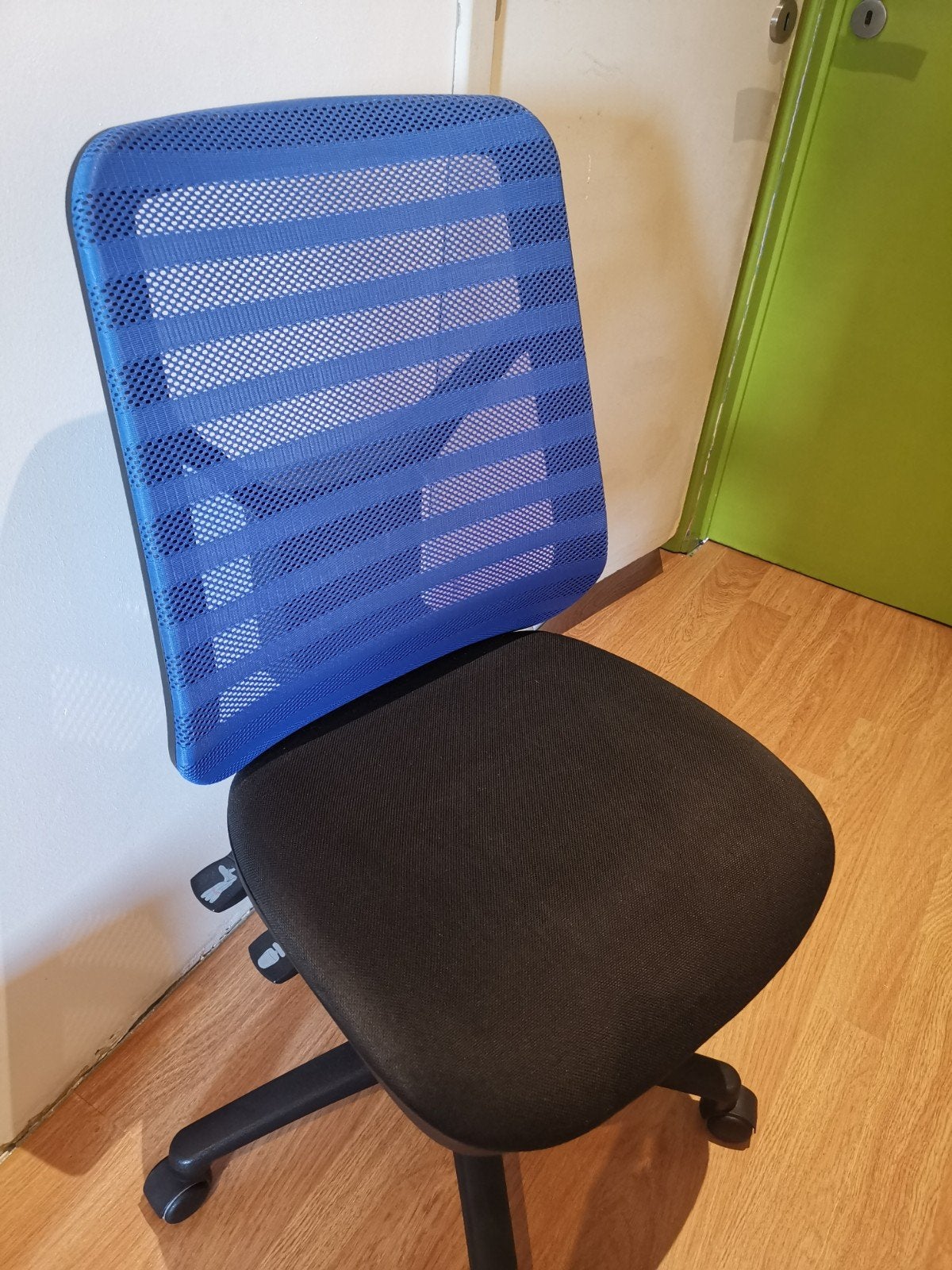Bureaustoel, verstelbaar, in prima staat, Ophalen, Blauw, Bureaustoel