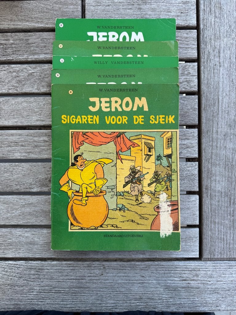 Jerom, Boeken, Meerdere stripboeken, Ophalen, Gelezen