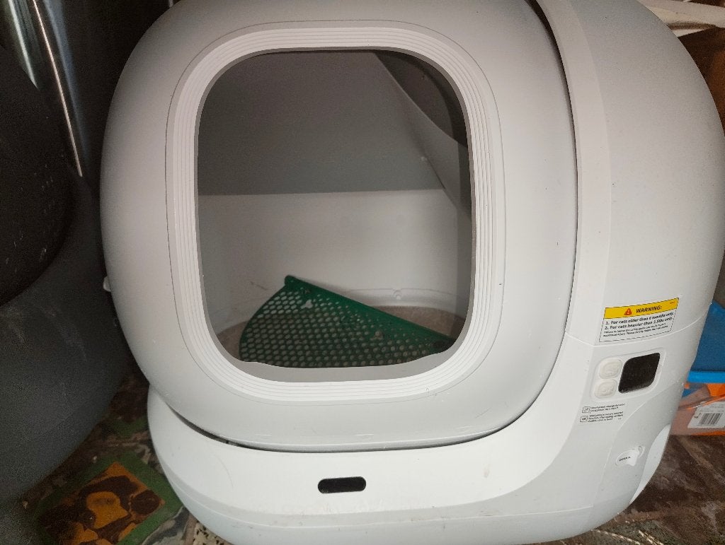 Automatische kattenbak xxl, Animaux & Accessoires, Enlèvement, Autonettoyant, Comme neuf, Fermé