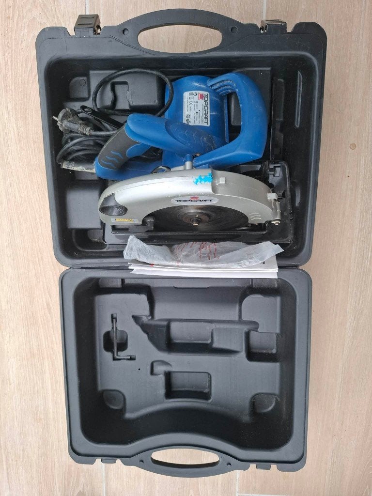 Scie circulaire électrique portable Top Craft, Bricolage & Construction, Outillage | Scies mécaniques, Top craft, 1200 watts ou plus