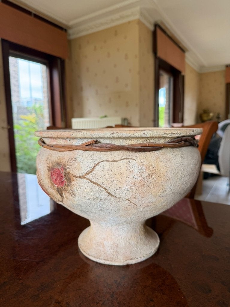 Vasque / pot pour plantes en céramique, Enlèvement