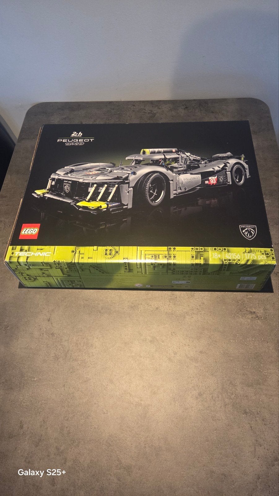 'LEGO 42156 PEUGEOT 9X8 24H Le Mans Hybrid Hypercar, Enlèvement ou Envoi, Lego, Ensemble complet, Comme neuf