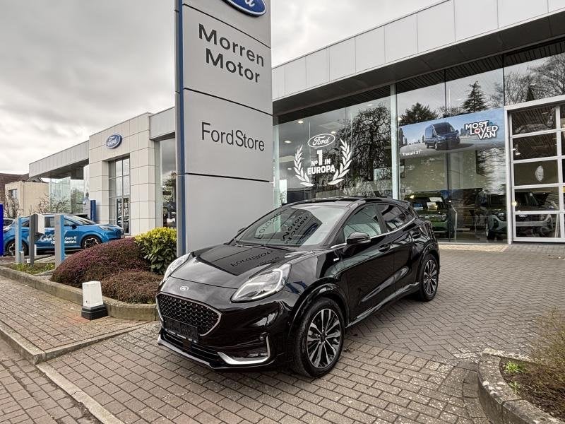 Ford Puma ST-LINE VIGNALE MHEV Ecoboost 125PK AUT OC3643 *71, Autos, Ford, Achat, Puma, Volant chauffant, Noir