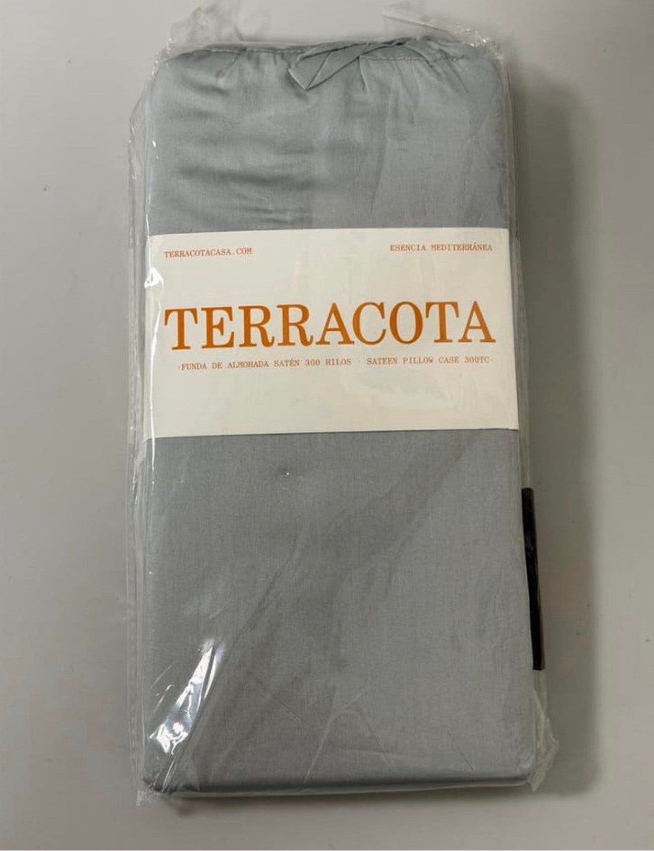 Terracota Kussensloop 80x80 Ultimate Grey grijs 100% Katoen, Ophalen of Verzenden, Nieuw, Katoen, Grijs