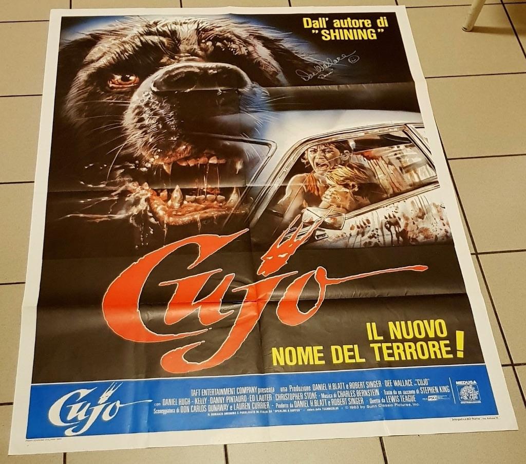 CUJO - poster met handtekening van Dee Wallace, Ophalen of Verzenden