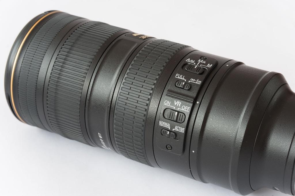 Nikon AF-S 70-200 F2.8 VRII G Nano, Ophalen, Zoom