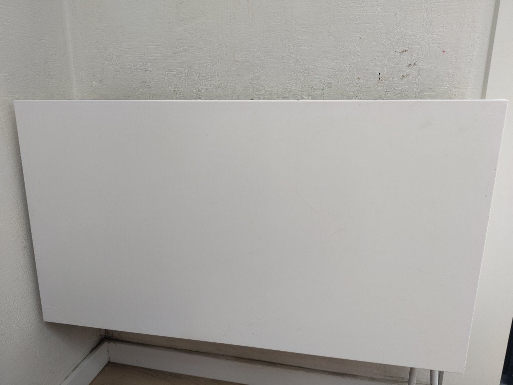 Radiator (wit, 90 op 50 cm), Doe-het-zelf en Bouw, 30 tot 80 cm, Radiator, Ophalen of Verzenden, Zo goed als nieuw