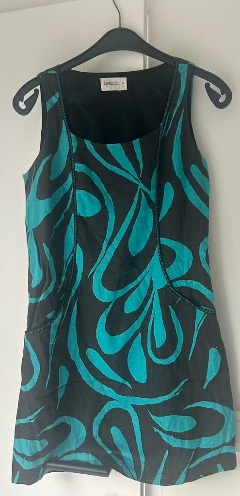 Mooi stijlvol kleedje - Lavand - medium, Taille 38/40 (M), Au-dessus du genou, Comme neuf, Vert