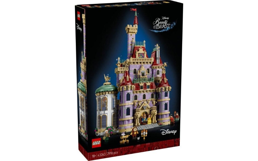 lego belle en het beest kasteel HUREN, Kinderen en Baby's, Ophalen, Lego, Zo goed als nieuw, Disney