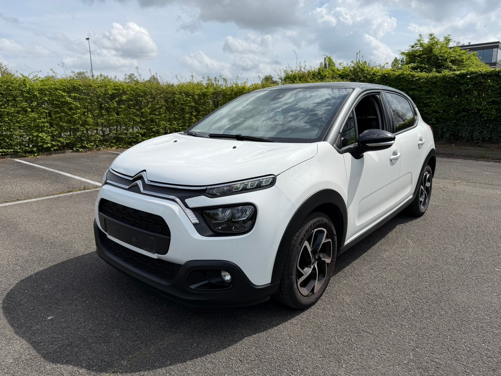 Citroën C3 / 1.2 Benzine / Euro 6d / Automaat / 110.000 km, Auto's, Automaat, Stof, Wit, Particulier