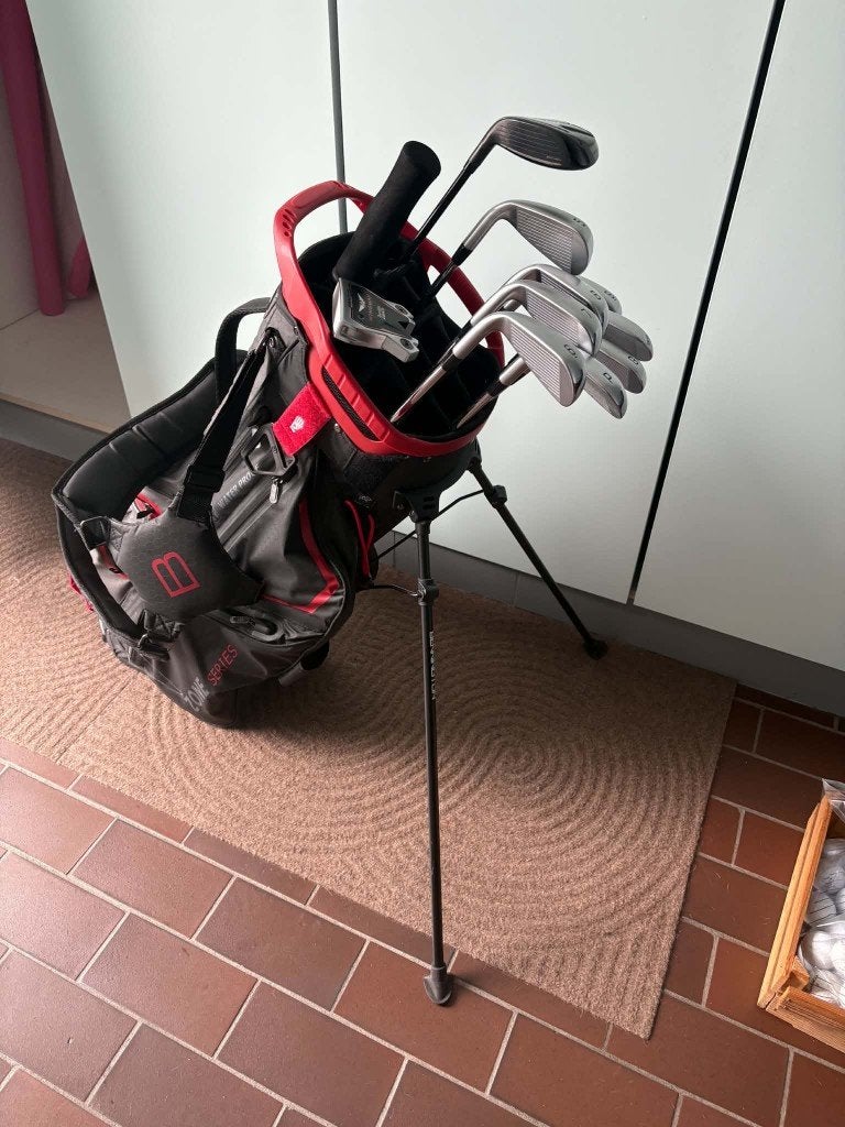 Golf clubs - bag - golftrolley, Ophalen, Zo goed als nieuw, Club, Overige merken